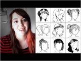 Drawing 50 Hairstyles Drawing 50 Hairstyles In Under 90 Seconds Trying to Draw