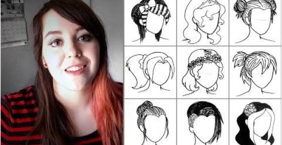Drawing 50 Hairstyles Drawing 50 Hairstyles In Under 90 Seconds Trying to Draw