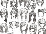 Drawing Cartoon Hairstyles Image Result for Easy to Draw Anime Girl Hair Manga