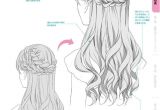 Drawing Hairstyles From the Back Hair Back à¸§à¸´à¸à¸µà¸§à¸²à¸à¸£à¸¹à¸ In 2018 Pinterest