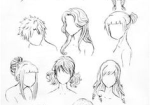 Drawing Manga Hairstyles 167 Best Hair Images