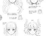 Drawing Manga Hairstyles Tutorial Hair How to Draw