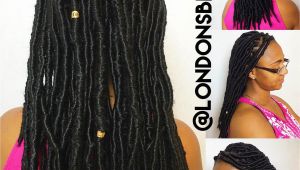 Dreadlocks Hairstyles In London You Would Never Guess What Makes This Faux Locs Protective Style so