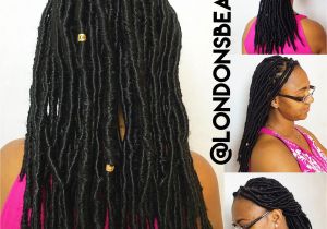 Dreadlocks Hairstyles In London You Would Never Guess What Makes This Faux Locs Protective Style so