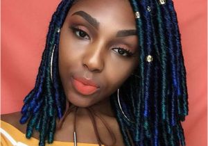 Dreads Hairstyles Videos 20 Cute and Creative Ideas for Short Faux Locs In 2018