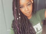 Dreads Hairstyles Videos You Would Never Guess What Makes This Faux Locs Protective Style so