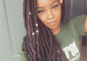 Dreads Hairstyles Videos You Would Never Guess What Makes This Faux Locs Protective Style so
