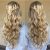 Dressy Braided Hairstyles Blonde Braid Prom formal Hairstyle Half Up Long Hair