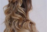 Dressy Hairstyles Down 50 Stunning Half Up Half Down Wedding Hairstyles