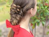 Dutch Braid Cute Girl Hairstyles Banded Puff Braid Fashion Hairstyles Pinterest