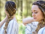 Dutch Braid Cute Girl Hairstyles Double Dutch Side Braid Diy Back to School Hairstyle