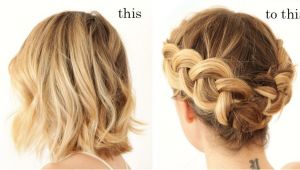 Dutch Braid Hairstyles for Short Hair Dutch Braid Updo for Short Hair Braid Styles Vingle Very