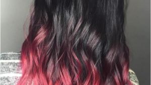 Dyed Weave Hairstyles 40 Vivid Ideas for Black Ombre Hair Colored Dyed Hair