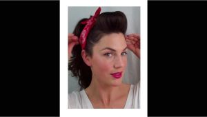 Easy 1950s Hairstyles 6 Pin Up Looks for Beginners Quick and Easy Vintage