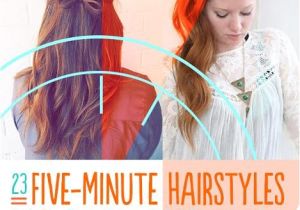 Easy 5 Minute Hairstyles for Long Hair 5 Minute Hairstyles for School