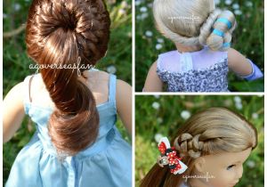 Easy American Girl Doll Hairstyles Step by Step American Girl Doll Disney Frozen Elsa Hairstyle