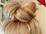 Easy and Cute Bun Hairstyles Effortless Messy Bun Tutorial Hair Ideas Pinterest
