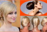 Easy at Home Hairstyles for Medium Length Hair Easy Casual Updo Hairstyles for Medium Length Hair