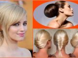 Easy at Home Hairstyles for Medium Length Hair Easy Casual Updo Hairstyles for Medium Length Hair