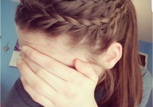 Easy athletic Hairstyles athletic Hair Double Lace Braid