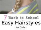 Easy Back to School Hairstyles for Short Hair 7 Back to School Easy Hairstyles for Girls