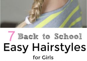 Easy Back to School Hairstyles for Short Hair 7 Back to School Easy Hairstyles for Girls