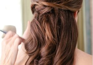 Easy Ball Hairstyles Wedding Hairstyles Medium Length Hair Half Up Hairstyle