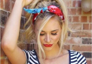 Easy Bandana Hairstyles 20 Gorgeous Bandana Hairstyles for Cool Girls