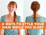 Easy Bedtime Hairstyles Easy Hairstyles to Do for Bed