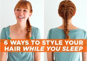 Easy Bedtime Hairstyles Easy Hairstyles to Do for Bed