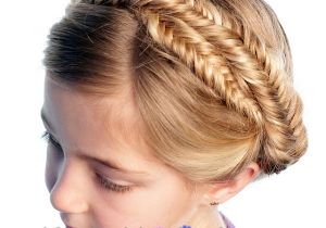 Easy Beginner Hairstyles Pretty Hair is Fun How to Do A Milkmaid Crown Fishtail