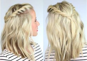 Easy Braided Hairstyles for Shoulder Length Hair Easy Braided Hairstyles Easy Hairstyles with Braids