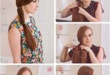 Easy Braided Hairstyles to Do Yourself Step by Step Do It Yourself Trendy Braided Hairstyle