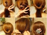 Easy Bridal Hairstyles Step by Step Coiffure Simple Cheveux Long Tresse Et Chignon En 26 Idées