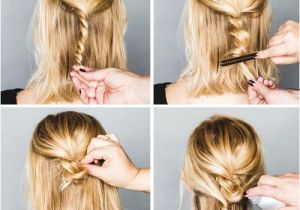 Easy but Fancy Hairstyles Inspiration Coiffures Cheveux Courts