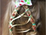 Easy Christmas Party Hairstyles Christmas Tree Braid Cute Girls Hairstyle