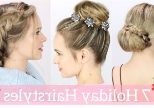 Easy Christmas Party Hairstyles Easy Holiday Party Hairstyles