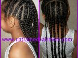 Easy Cornrow Hairstyles for Kids Cute Easy Cornrow Style for Kids