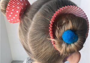 Easy Crazy Hairstyles for Crazy Hair Day Crazy Hair Day Ideas Girls Cupcake Hairdo Must Have Mom