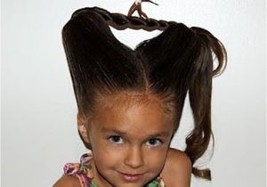 Easy Crazy Hairstyles for Kids Crazy Hair Day Ideas for Long Hair