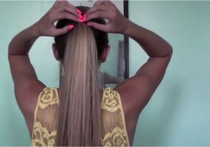 Easy Cute Hairstyles Videos 6 Cute and Easy Ponytails