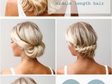 Easy Diy Hairstyles for Medium Length Hair 16 Pretty and Chic Updos for Medium Length Hair Pretty