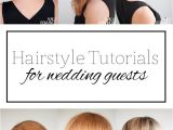 Easy Do It Yourself Hairstyles for Wedding Guests top 5 Hairstyle Tutorials for Wedding Guests Hair Romance