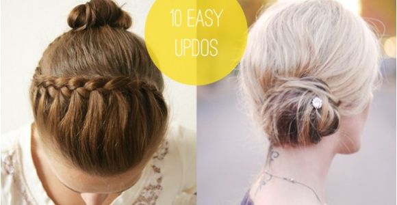 Easy Do It Yourself Updo Hairstyles Easy Do It Yourself Updos for Long Hair