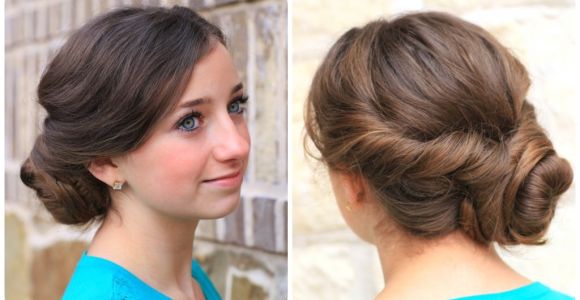 Easy Dressy Hairstyles Easy Twist Updo Prom Hairstyles