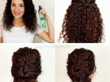 Easy Fast Hairstyles for Curly Hair Easy Hairstyles Frizzy Hair