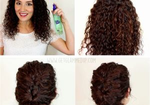 Easy Fast Hairstyles for Curly Hair Easy Hairstyles Frizzy Hair