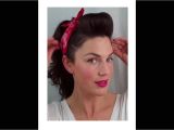 Easy Fifties Hairstyles 6 Pin Up Looks for Beginners Quick and Easy Vintage