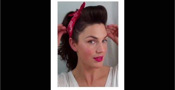 Easy Fifties Hairstyles 6 Pin Up Looks for Beginners Quick and Easy Vintage