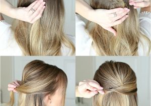 Easy formal Hairstyles Instructions Easy Half Up Prom Hair